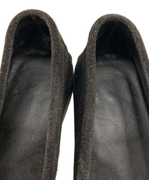 GUCCI（グッチ）GUCCI (グッチ) スエードビットローファー ブラック サイズ:9 1/2の古着・服飾アイテム