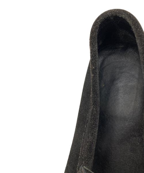 GUCCI（グッチ）GUCCI (グッチ) スエードビットローファー ブラック サイズ:9 1/2の古着・服飾アイテム