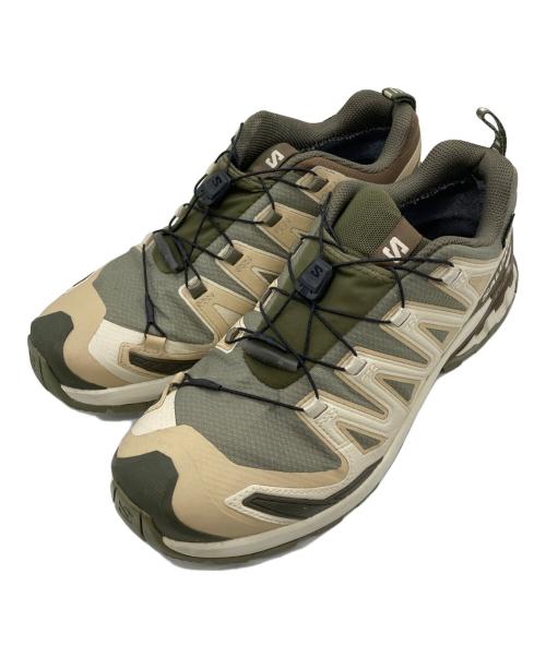 SALOMON（サロモン）SALOMON (サロモン) xa pro 3d v9 gtx gore-tex グリーン×ベージュ サイズ:27の古着・服飾アイテム