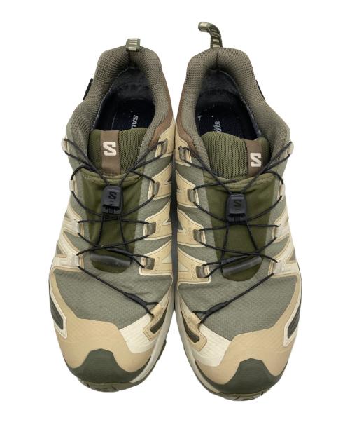 SALOMON（サロモン）SALOMON (サロモン) xa pro 3d v9 gtx gore-tex グリーン×ベージュ サイズ:27の古着・服飾アイテム