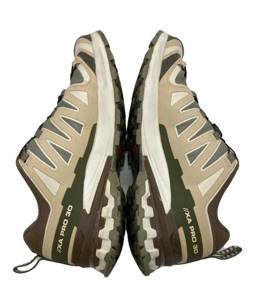 SALOMON（サロモン）SALOMON (サロモン) xa pro 3d v9 gtx gore-tex グリーン×ベージュ サイズ:27の古着・服飾アイテム