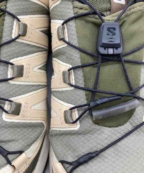 SALOMON（サロモン）SALOMON (サロモン) xa pro 3d v9 gtx gore-tex グリーン×ベージュ サイズ:27の古着・服飾アイテム