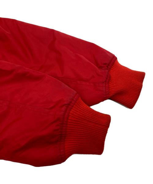 KOMAKINO（コマキノ）KOMAKINO (コマキノ) バックプリントブルゾン レッド サイズ:48の古着・服飾アイテム
