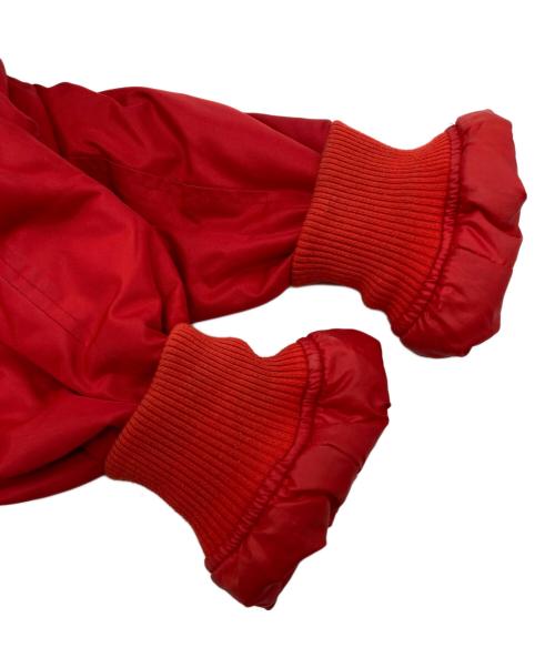 KOMAKINO（コマキノ）KOMAKINO (コマキノ) バックプリントブルゾン レッド サイズ:48の古着・服飾アイテム