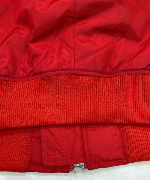 KOMAKINO（コマキノ）KOMAKINO (コマキノ) バックプリントブルゾン レッド サイズ:48の古着・服飾アイテム