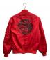 KOMAKINO (コマキノ) バックプリントブルゾン レッド サイズ:48：9000円