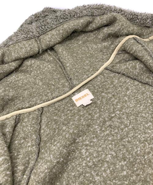 DIESEL（ディーゼル）DIESEL (ディーゼル) ボアジャケット グリーン サイズ:Lの古着・服飾アイテム