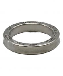 TIFFANY & Co.（ティファニー アンド コー）の古着「1837 サークルロゴリング」｜ゴールド