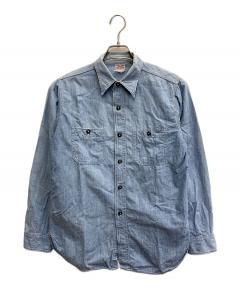 中古・古着通販】RRL (ダブルアールエル) 90sデニムシャツ ブラック