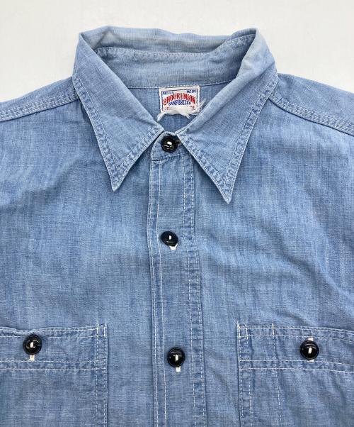 Joe McCOY（ジョーマッコイ）Joe McCOY (ジョーマッコイ) 8HOUR UNION ワークシャツ インディゴ サイズ:不明(記載なし)の古着・服飾アイテム