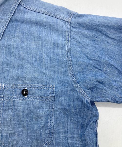 Joe McCOY（ジョーマッコイ）Joe McCOY (ジョーマッコイ) 8HOUR UNION ワークシャツ インディゴ サイズ:不明(記載なし)の古着・服飾アイテム