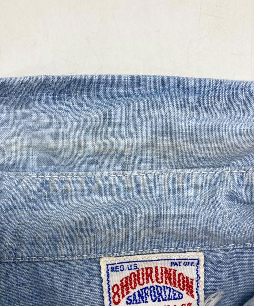 Joe McCOY（ジョーマッコイ）Joe McCOY (ジョーマッコイ) 8HOUR UNION ワークシャツ インディゴ サイズ:不明(記載なし)の古着・服飾アイテム