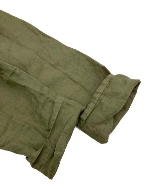 nest Robe（ネストローブ）nest Robe (ネストローブ) リネンワンピース オリーブ サイズ:Freeの古着・服飾アイテム