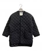 Gymphlexジムフレックス）の古着「ミドルキルティングブルゾン」｜ブラック
