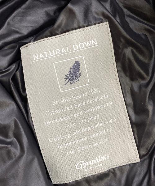 Gymphlex（ジムフレックス）Gymphlex (ジムフレックス) ミドルキルティングブルゾン ブラック サイズ:14の古着・服飾アイテム