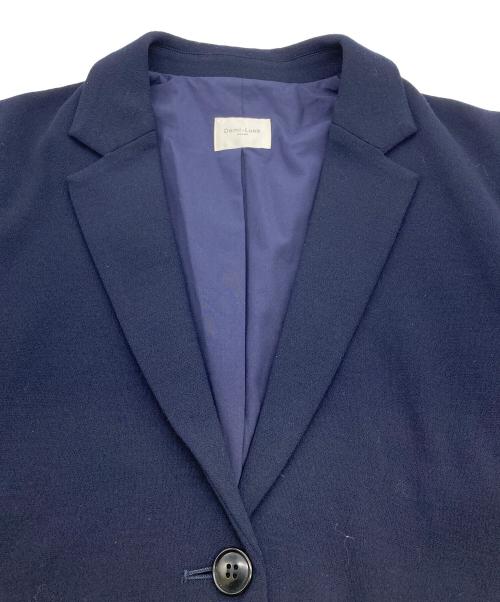 Demi-Luxe Beams（デミルクス ビームス）Demi-Luxe BEAMS (デミルクス ビームス) ミラノリブ オーバージャケット ネイビー サイズ:表記無しの古着・服飾アイテム