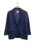 Demi-Luxe BEAMS（デミルクス ビームス）の古着「ミラノリブ オーバージャケット」｜ネイビー