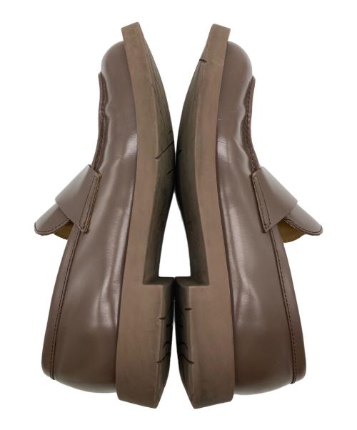 CAMPER（カンペール）CAMPER (カンペール) 1978 フラットシューズ ブラウン サイズ:42の古着・服飾アイテム