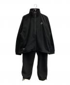 FreshServiceフレッシュサービス）の古着「FLEECE TRACK SUIT」｜ブラック