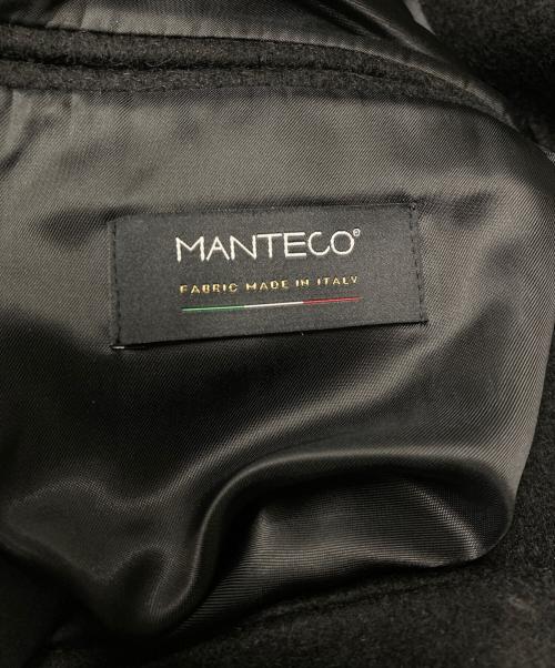 ZARA（ザラ）ZARA (ザラ) オーバーサイズ ウールコート/MANTECO（マンテコ）社 ブラック サイズ:XLの古着・服飾アイテム