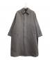 STEVEN ALAN（スティーブンアラン）の古着「ラムズウール ヘリンボーン オーバー バルマカーン コート」｜グレー