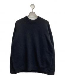 STEVEN ALAN（スティーブンアラン）の古着「ウールニット」｜ブラック