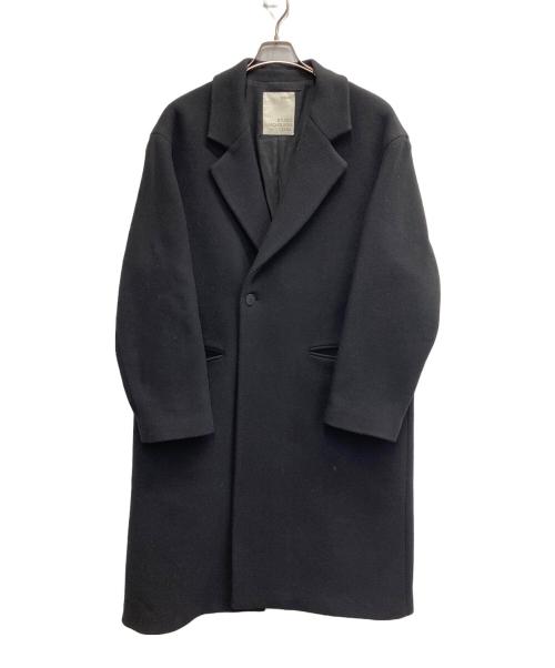 ZARA（ザラ）ZARA (ザラ) STUDIO NICHOLSON (スタジオ ニコルソン) オーバーサイズコート ブラック サイズ:Lの古着・服飾アイテム