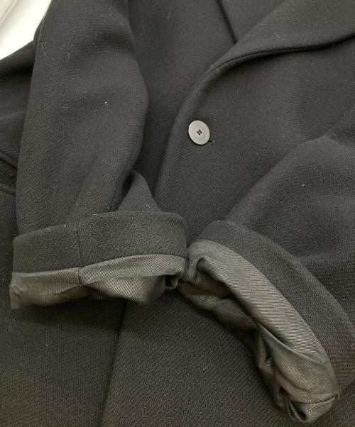 ZARA（ザラ）ZARA (ザラ) STUDIO NICHOLSON (スタジオ ニコルソン) オーバーサイズコート ブラック サイズ:Lの古着・服飾アイテム