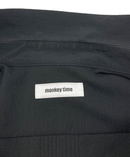 MONKEY TIME（モンキータイム）MONKEY TIME (モンキータイム) キューバシャツ ブラック サイズ:XLの古着・服飾アイテム
