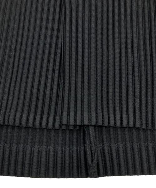 HOMME PLISSE ISSEY MIYAKE（オム プリッセ イッセイ ミヤケ）HOMME PLISSE ISSEY MIYAKE (オム プリッセ イッセイ ミヤケ) MONTHLY COLORS オープンカラーシャツ ブラック サイズ:3の古着・服飾アイテム