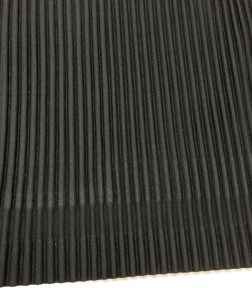 HOMME PLISSE ISSEY MIYAKE（オム プリッセ イッセイ ミヤケ）HOMME PLISSE ISSEY MIYAKE (オム プリッセ イッセイ ミヤケ) MONTHLY COLORS オープンカラーシャツ ブラック サイズ:3の古着・服飾アイテム