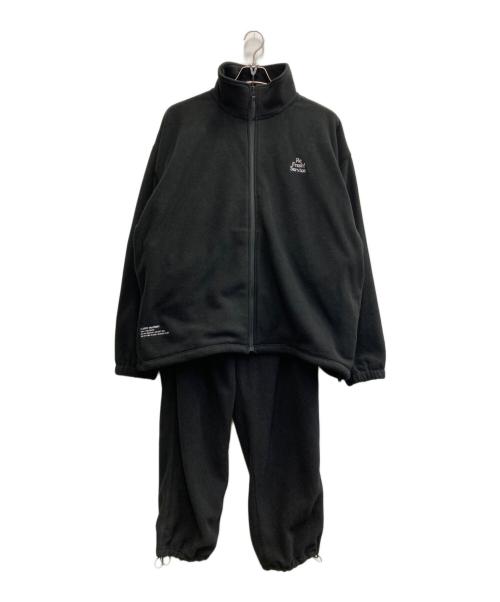 FreshService（フレッシュサービス）FreshService (フレッシュサービス) FLEECE TRACK SUIT ブラック サイズ:Lの古着・服飾アイテム