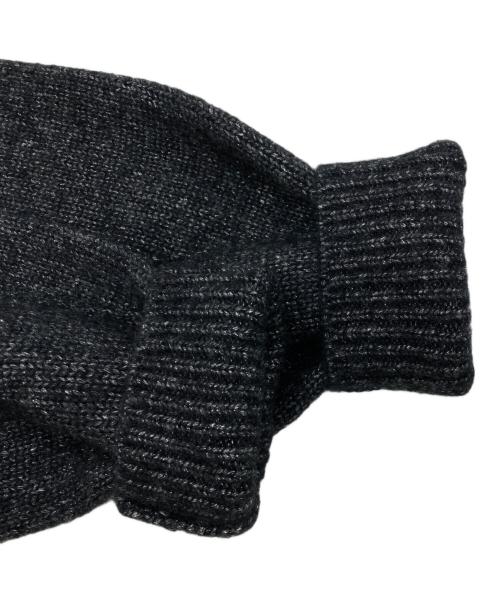 H BEAUTY&YOUTH（エイチ ビューティー&ユース）H BEAUTY&YOUTH (エイチ ビューティー&ユース) アルパカ混ラメニット グレー サイズ:Lの古着・服飾アイテム