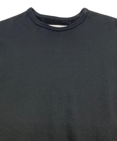 Ujoh（ウジョー）UJOH (ウジョー) ドローコードフレアトップス チュニック カットソー ブラック サイズ:2の古着・服飾アイテム