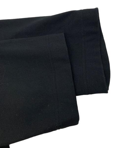 Ujoh（ウジョー）UJOH (ウジョー) ドローコードフレアトップス チュニック カットソー ブラック サイズ:2の古着・服飾アイテム