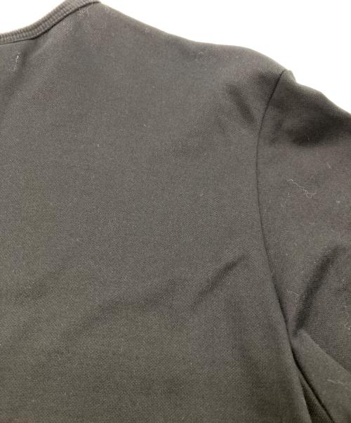 Ujoh（ウジョー）UJOH (ウジョー) ドローコードフレアトップス チュニック カットソー ブラック サイズ:2の古着・服飾アイテム