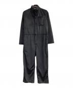 Regency Worksリージェンシーワークス）の古着「ベロア ジャンプスーツ」｜ブラック