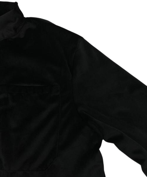 Regency Works（リージェンシーワークス）REGENCY WORKS (リージェンシーワークス) ベロア ジャンプスーツ ブラック サイズ:Sの古着・服飾アイテム