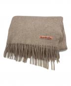 Acne studiosアクネ ストゥディオス）の古着「ウールマフラー」｜ベージュ