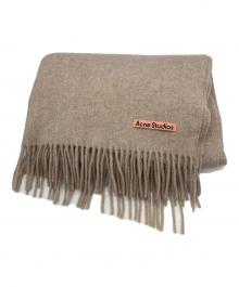 Acne studios（アクネ ストゥディオズ）の古着「ウールマフラー」｜ベージュ