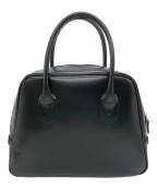 COMME des GARCONSコムデギャルソン）の古着「台形 ステアハンドバッグ」｜ブラック