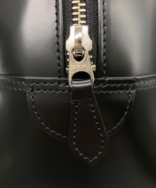 COMME des GARCONS（コムデギャルソン）COMME des GARCONS (コムデギャルソン) 台形 ステアハンドバッグ ブラックの古着・服飾アイテム