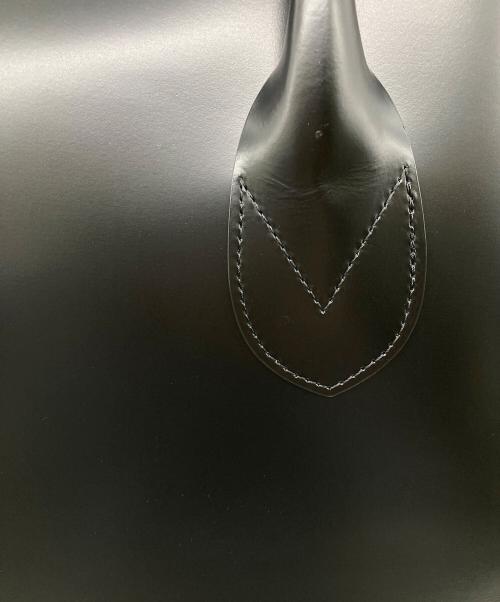 COMME des GARCONS（コムデギャルソン）COMME des GARCONS (コムデギャルソン) 台形 ステアハンドバッグ ブラックの古着・服飾アイテム