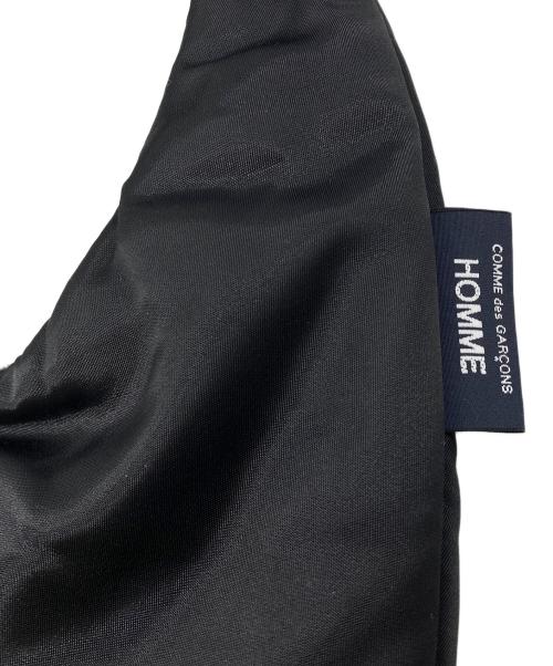 COMME des GARCONS HOMME（コムデギャルソン オム）COMME des GARCONS HOMME (コムデギャルソン オム) 25FW 綿ナイロンダブルツイルバッグ ブラックの古着・服飾アイテム