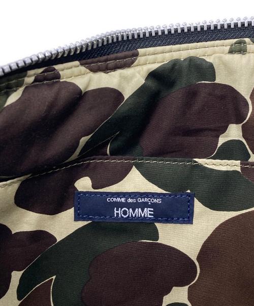 COMME des GARCONS HOMME（コムデギャルソン オム）COMME des GARCONS HOMME (コムデギャルソン オム) 25FW 綿ナイロンダブルツイルバッグ ブラックの古着・服飾アイテム