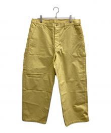 ts(s)（ティーエスエス）の古着「コットンペインターパンツ」｜イエロー