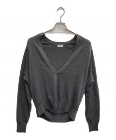 中古・古着通販】Graphpaper (グラフペーパー) Suvin Cardigan グレー