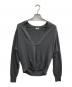 jieda（ジエダ）の古着「COTTON SILK V NECK KNIT」｜グレー
