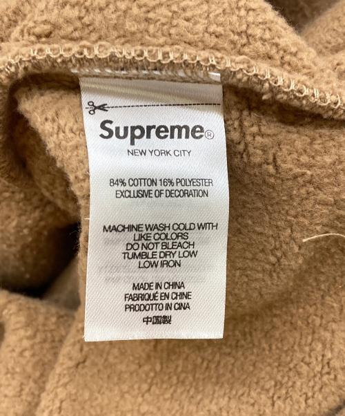 SUPREME（シュプリーム）SUPREME (シュプリーム) Cropped Panels Hooded Sweatshirt ブラウン サイズ:Mの古着・服飾アイテム