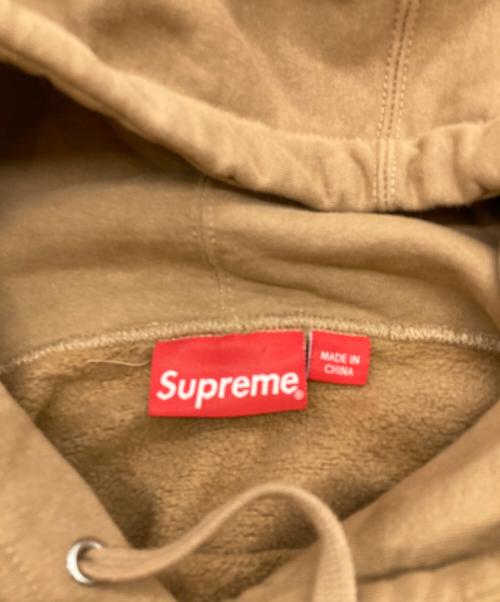 SUPREME（シュプリーム）SUPREME (シュプリーム) Cropped Panels Hooded Sweatshirt ブラウン サイズ:Mの古着・服飾アイテム